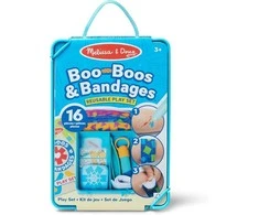 Dėlionė Polesie MELISSA &amp; DOUG žaidimų rinkinys „Boo-Boos &amp; Bandages“ daugkartinio naudojimo žaidimų rinkinys