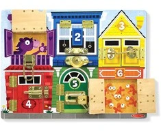 Dėlionė MELISSA &amp; DOUG playset Latches Board