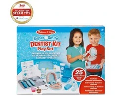 Dėlionė Spin Master MELISSA &amp; DOUG žaidimų rinkinys „Super Smile“ odontologo žaidimų rinkinys