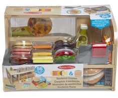 MELISSA &amp; DOUG Medinis rinkinys „Sumuštiniai“