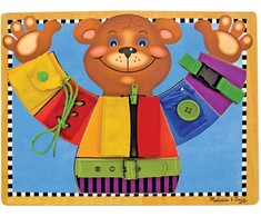 Dėlionė MELISSA &amp; DOUG Puzzle Basic Skills Board