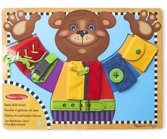 Dėlionė MELISSA &amp; DOUG Puzzle Basic Skills Board