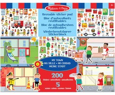 MELISSA &amp; DOUG Reusable Sticker Pad - My Town