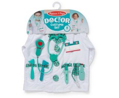 MELISSA &amp; DOUG vaidmenų žaidimo gydytojo kostiumas