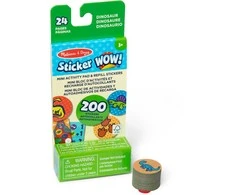 MELISSA &amp; DOUG „Sticker WOW!“ lipdukai „Dinozauras“