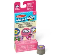 MELISSA &amp; DOUG „Sticker WOW!“ lipdukai „Mėgstamiausi dalykai“