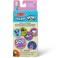 MELISSA &amp; DOUG STICKER WOW! Lipdukai „Vienaragis“