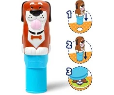 MELISSA &amp; DOUG STICKER WOW! Veiklos knygelė „Šuniukas“