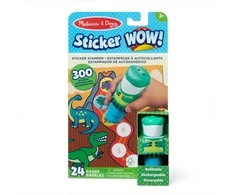 MELISSA &amp; DOUG „Sticker WOW!“ veiklos knygelė „Dinozauras“