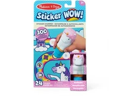 MELISSA &amp; DOUG STICKER WOW! Veiklos knygelė „Vienaragis“