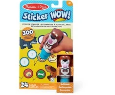 MELISSA &amp; DOUG „Sticker WOW!“ veiklos knygelė „Šuniukas“