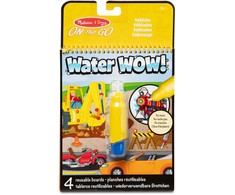 MELISSA &amp; DOUG WATER WOW! Piešimo vandeniu rinkinys „Transporto priemonės“