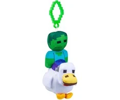 MINECRAFT Prisegamas pliušinis herojus, 13 cm
