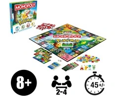 MONOPOLY Žaidimas „Monopolis: Pokemonai“, estų/latvių k.