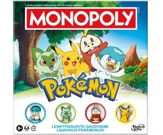 MONOPOLY Žaidimas „Monopolis: Pokemonai“, lietuvių k.