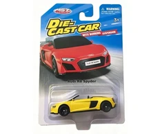 MSZ Automobilio modelis Audi R8 Spyder, skalė 1:64