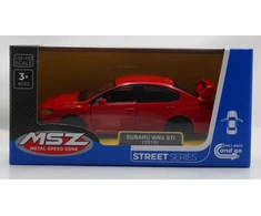 MSZ Automobilio modelis Subaru WRX STI, skalė 1:40