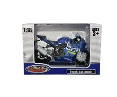 MSZ Motociklas SUZUKI GSR-R1000, 1:18