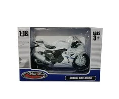 MSZ Motociklas SUZUKI GSR-R1000, 1:18