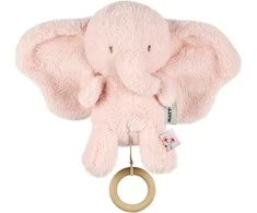NATTOU Fanfan musical plush toy elephant pink, 25cm