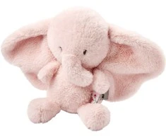 NATTOU Fanfan plush toy elephant pink, 26cm