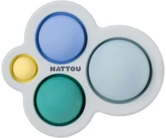 NATTOU Silikoninis žaislas POP IT, mėlynas
