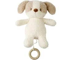 NATTOU TEDDY Muzikinis šuniukas, 16 cm