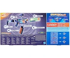 Žaislinis šautuvas Nerf Loadout Blaster Cyberlight Ghost