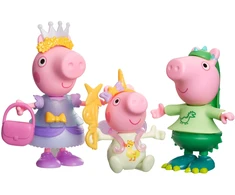 Peppa Pig Rinkinys „Pepa ir draugai: madų vakarėlis“, 15 cm