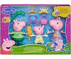 Peppa Pig Rinkinys „Pepa ir draugai: madų vakarėlis“, 15 cm