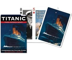 PIATNIK Žaidimo kortos „Titanic“
