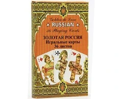 PIATNIK Žaidimo kortos „Golden Russian“