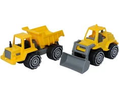 Anek PLASTO Statybinės transporto priemonės 32 cm PLA1627 mišinio kaina už 1 vnt.