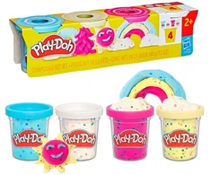 PLAY-DOH Konfeti plastilino rinkinys, 4 vnt.