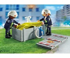 PLAYMOBIL ACTION HEROES Ugniagesiai ir oro pagalvė 71465