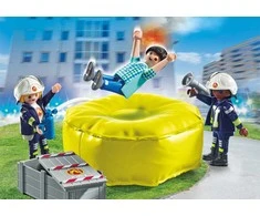 Playmobil - Firefighter with air pillow (71465)