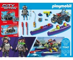 Playmobil - Tactical Unit - Mulit-Terrain Quad (71147)