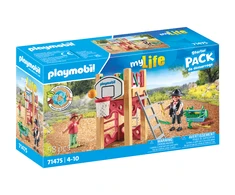 PLAYMOBIL CITY LIFE Stalius žaidimų aikštelėje 71475