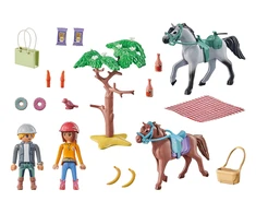 PLAYMOBIL HORSES OF WATERFALL Amelios ir Beno jodinėjimas paplūdimyje 71470