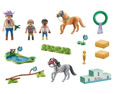PLAYMOBIL HORSES OF WATERFALL Ponių turnyras 71495