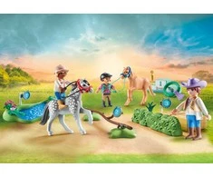 PLAYMOBIL HORSES OF WATERFALL Ponių turnyras 71495