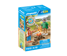 PLAYMOBIL MY LIFE Zefyrų kepimas ant laužo 71513