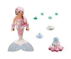 PLAYMOBIL SPECIAL PLUS Undinėlė su vandenį purškiančiu aštuonkoju 71477