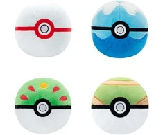 POKEMON W2 Pliušinis žaislas Poké Ball, 12 cm