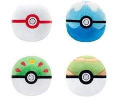 POKEMON W2 Pliušinis žaislas Poké Ball, 12 cm