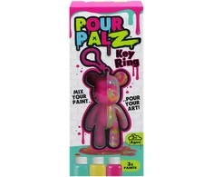Pour Palz DIY Mini dažų meškutis su pakabučiu