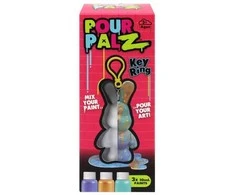 Pour Palz DIY Mini dažų zuikutis su pakabučiu