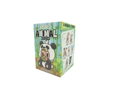 REBEL BEAR Spalvinga beždžionėlė uždaroje pakuotėje ANIMALS, 15 cm