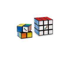 Rinkinys 2w1 klasyczna Kostka Rubika oryginalna układanka Rubik's cube 2x2 i 3x3 Spin Master