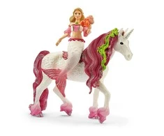 SCHLEICH BAYALA Undinė Feya Ant Jūros Vienaragio